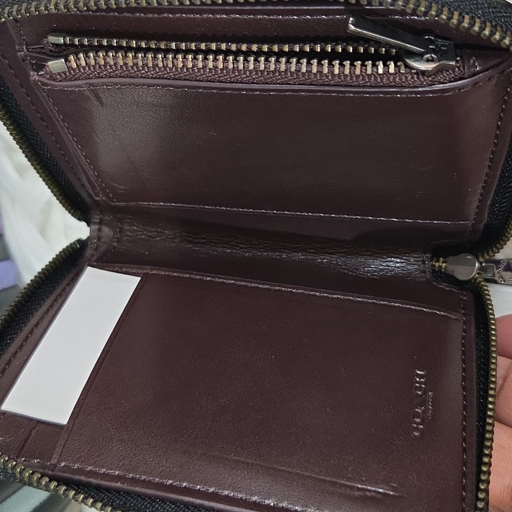 🌈🔹️COACH🔹️ Parker Ombrè Quilted Striped Multicolor Women's Bag + Wallet Set - Picture 6 of 17